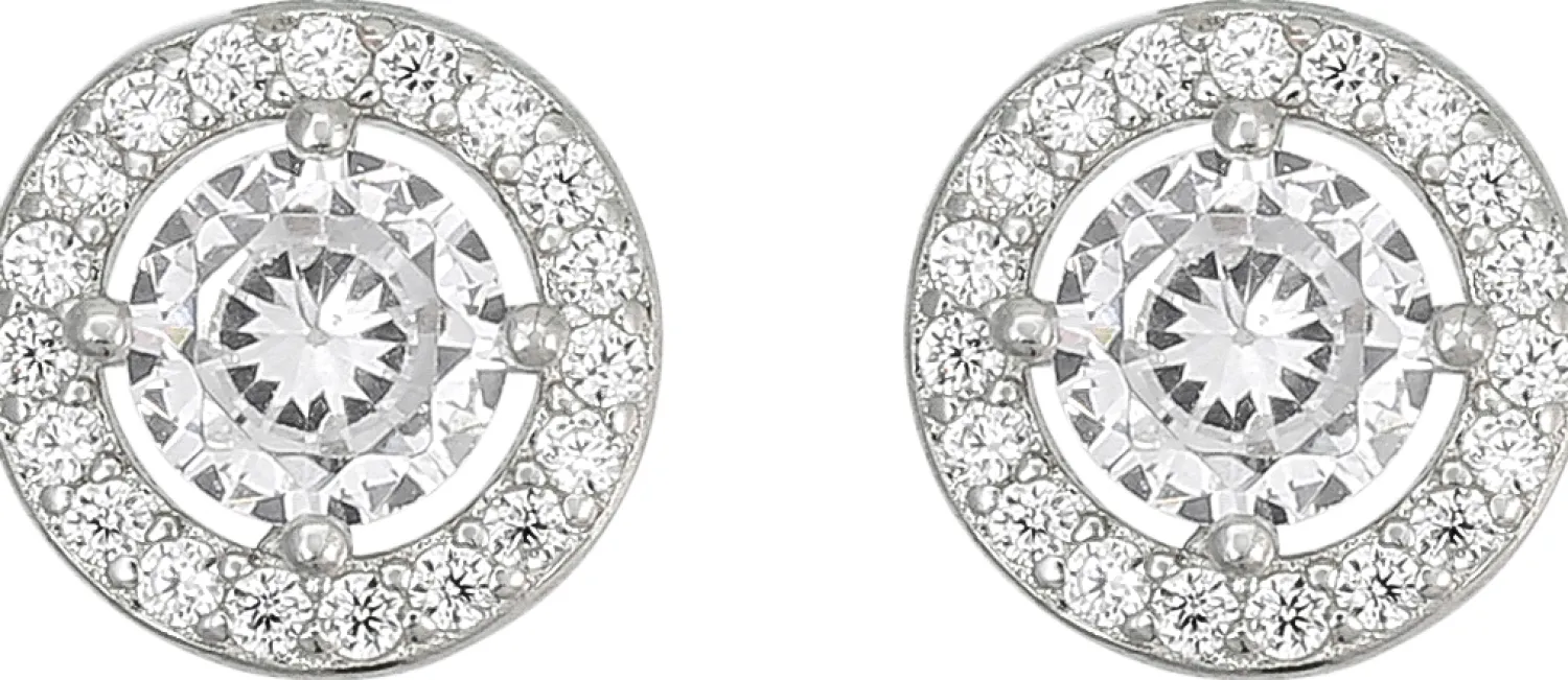Bijou Brigitte Boucles d’oreilles - Silver Sparkle Online
