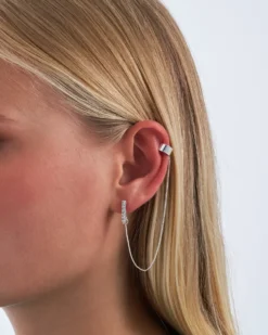 Bijou Brigitte Boucles d'oreilles - Silver Stick New