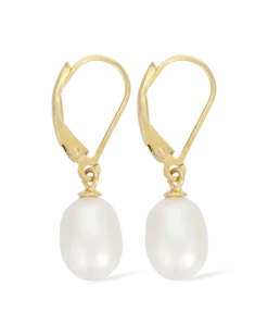 Bijou Brigitte Boucles d'oreilles - Simple Pearl Outlet