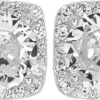 Bijou Brigitte Boucles d’oreilles - Sparkling Squares Best