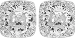 Bijou Brigitte Boucles d’oreilles - Sparkling Squares Best