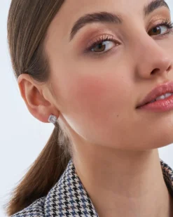 Bijou Brigitte Boucles d’oreilles - Sparkling Squares Best