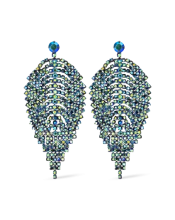 Bijou Brigitte Boucles d’oreilles - Sparkling Leaf Hot