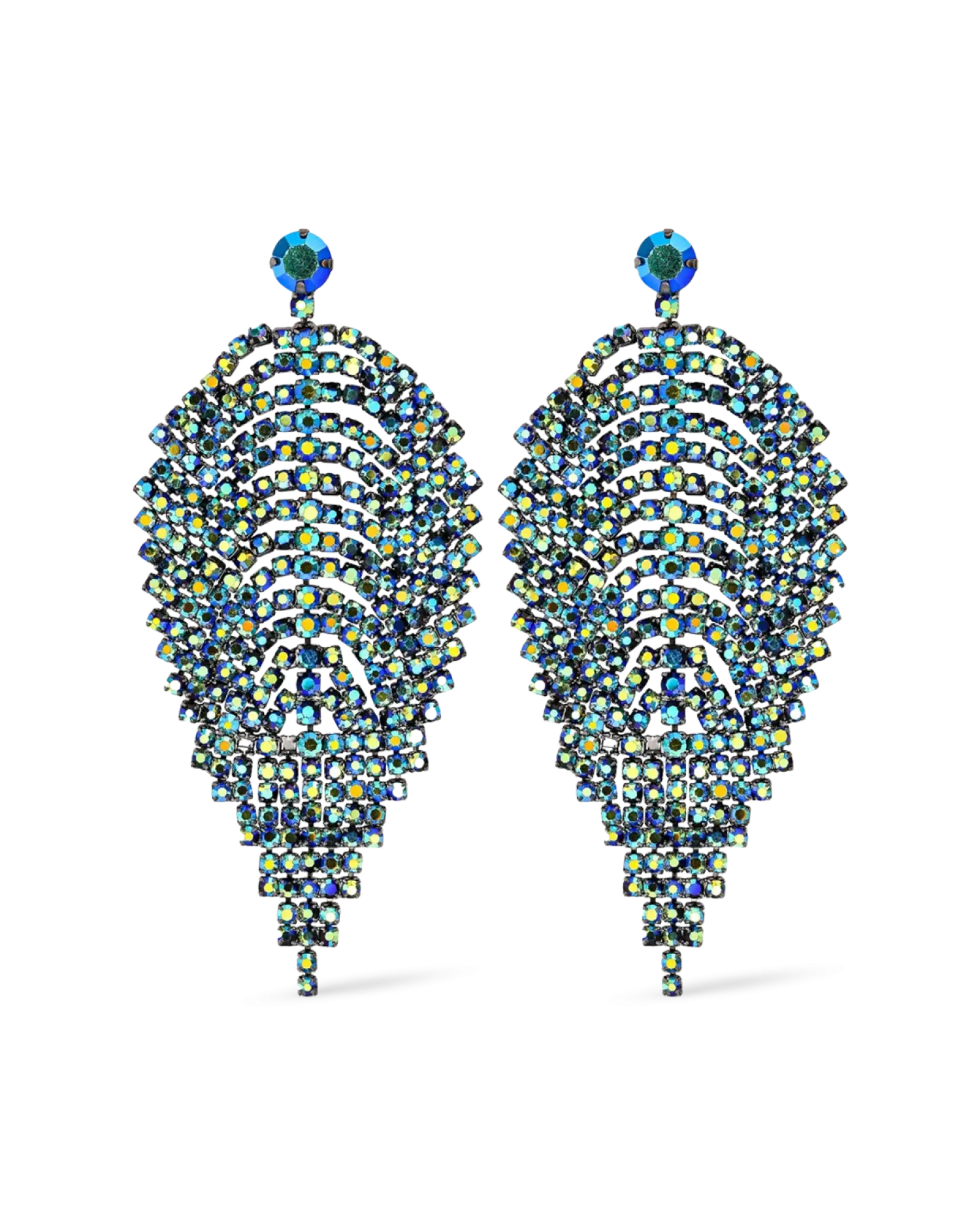 Bijou Brigitte Boucles d’oreilles - Sparkling Leaf Hot