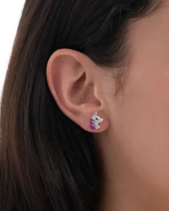 Bijou Brigitte Boucles d'oreilles - Sparkling Unicorn Hot