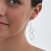 Bijou Brigitte Boucles d'oreilles - Sparkling Quad Online