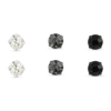 Bijou Brigitte Boucles d'oreilles - Three Diamond Glam New