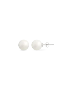 Bijou Brigitte Boucles d'oreilles - White Nacre Discount
