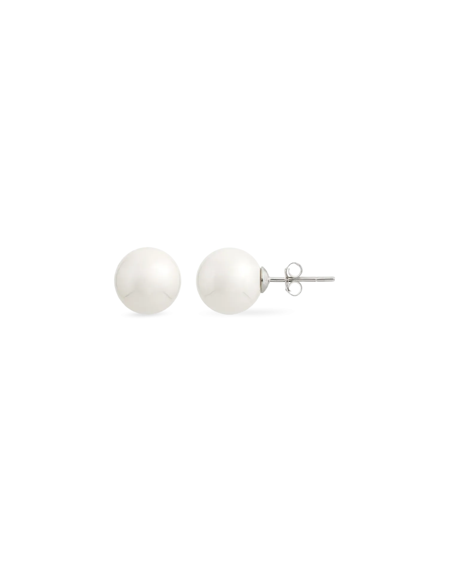 Bijou Brigitte Boucles d'oreilles - White Nacre Discount