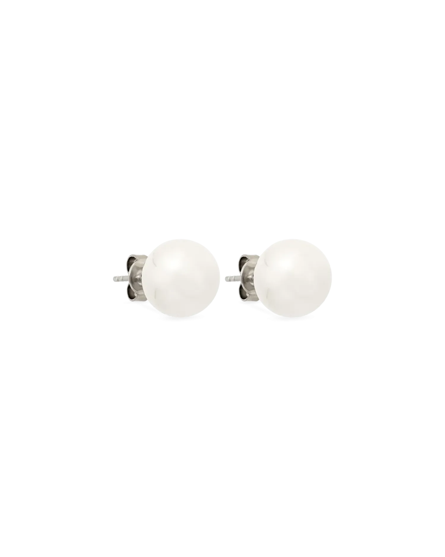 Bijou Brigitte Boucles d'oreilles - White Nacre Discount