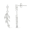 Bijou Brigitte Boucles d’oreilles - Zirconia Leaves Hot
