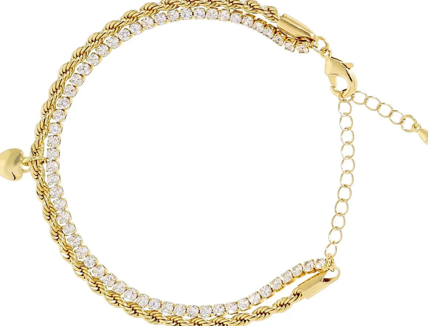 Bijou Brigitte Bracelet - Adorable Heart Discount