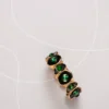 Bijou Brigitte Bracelet - Asymmetrical Emerald Sale