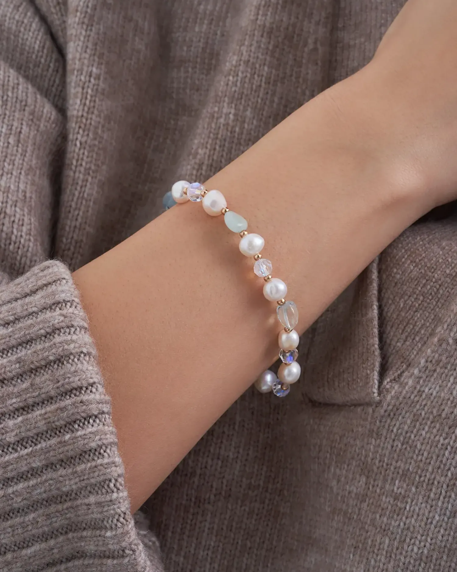 Bijou Brigitte Bracelet - Baby Pearls Clearance