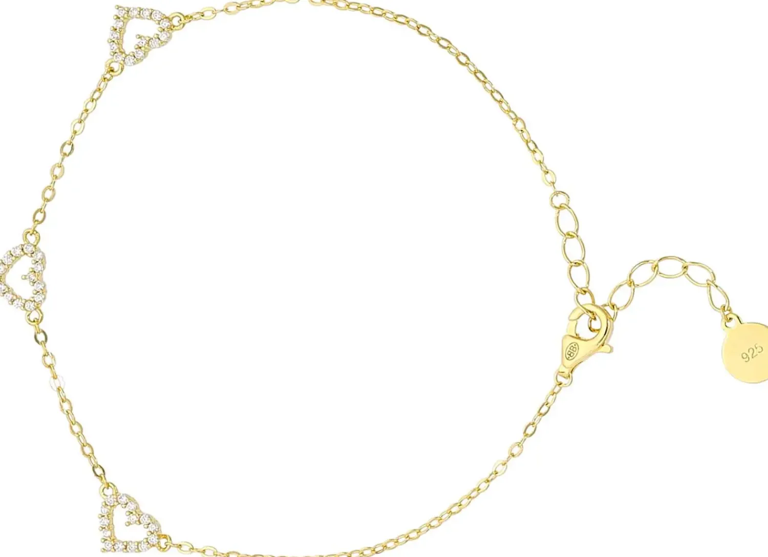 Bijou Brigitte Bracelet - Beautiful Hearts Hot