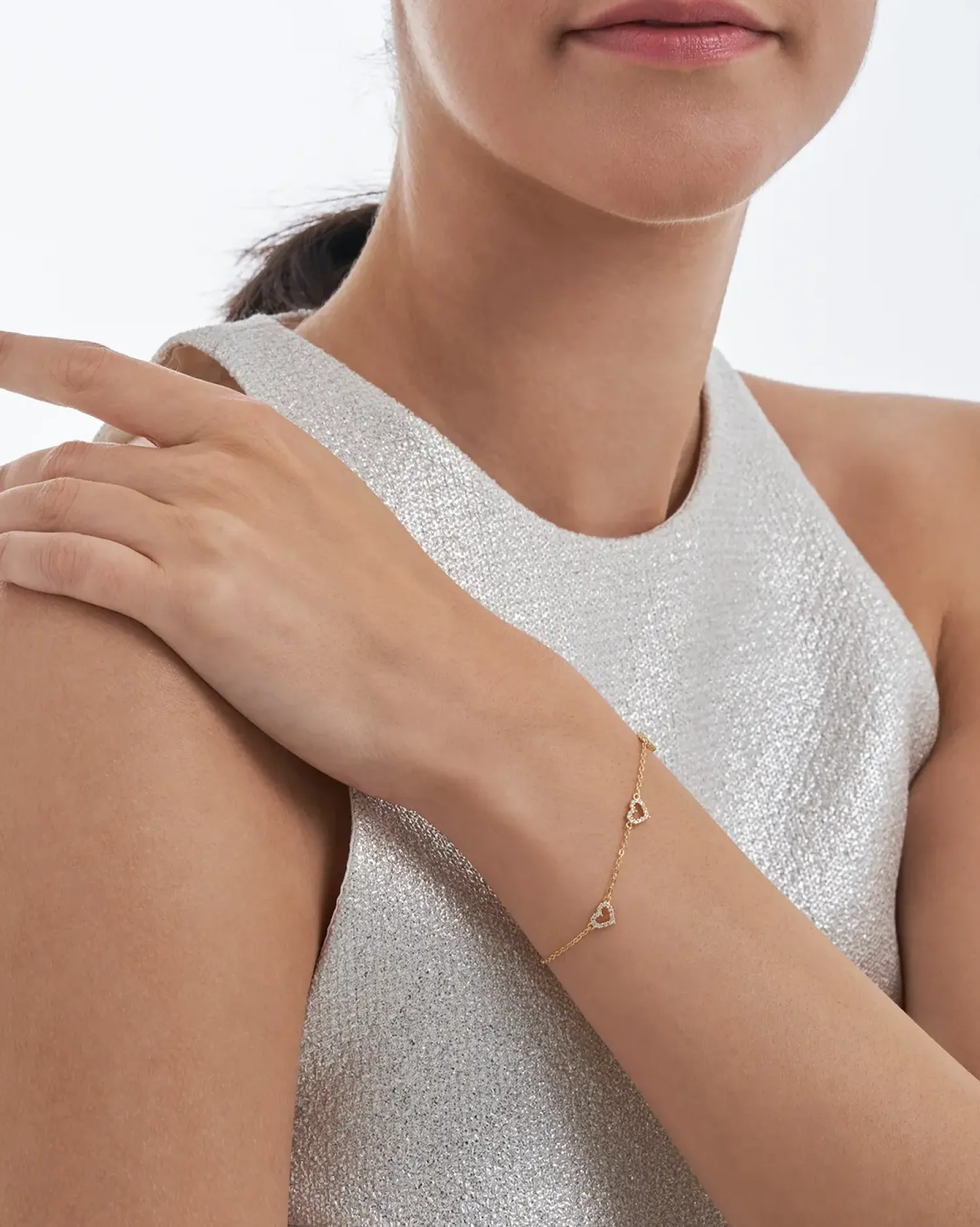 Bijou Brigitte Bracelet - Beautiful Hearts Hot