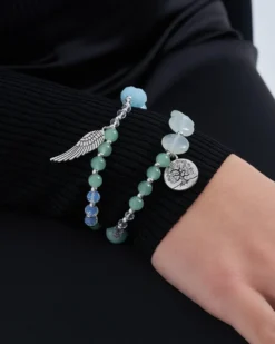 Bijou Brigitte Bracelet - Beautiful Jade New