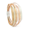 Bijou Brigitte Bracelet - Beautiful Metallic Hot
