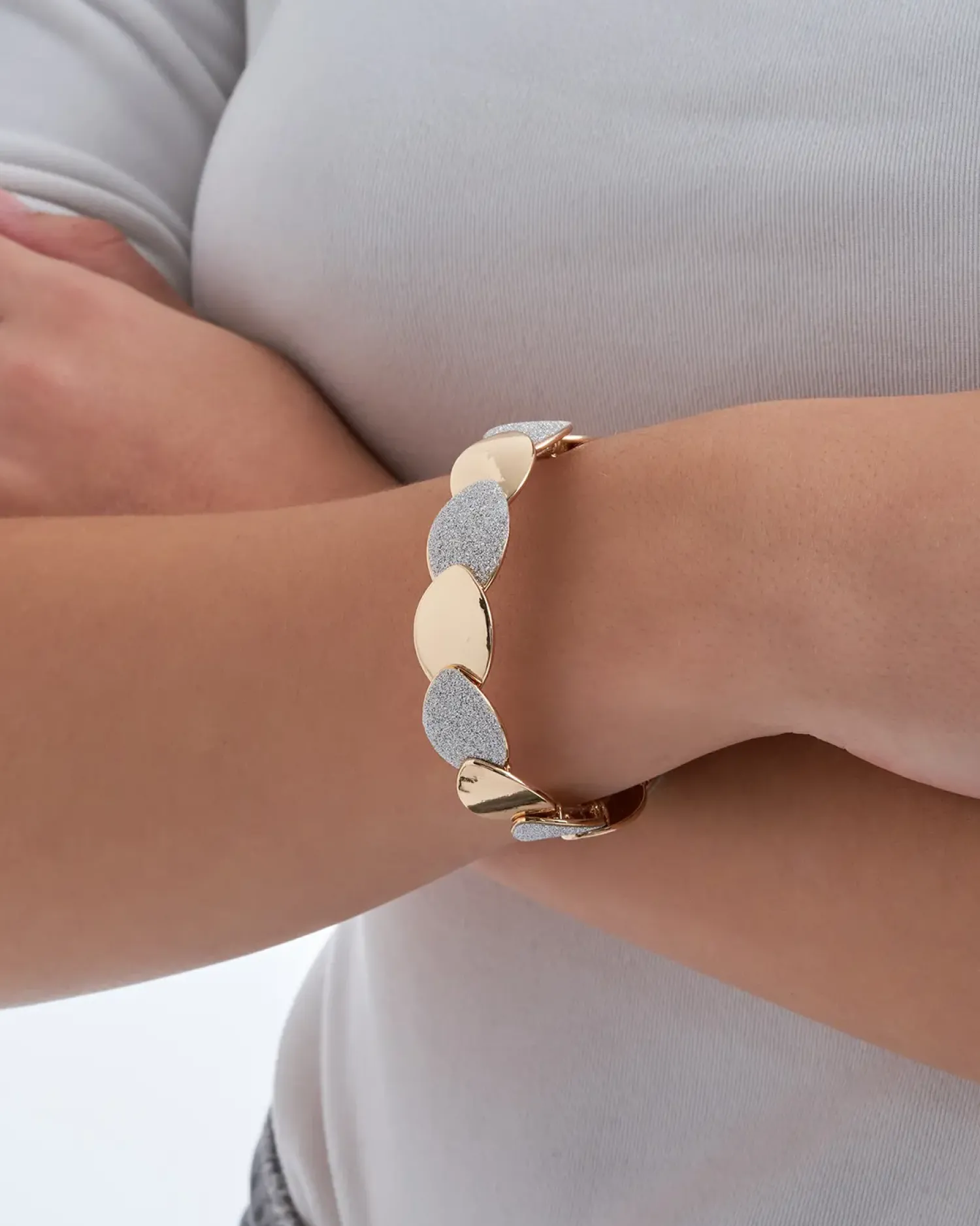 Bijou Brigitte Bracelet - Bicolor Glitter Hot