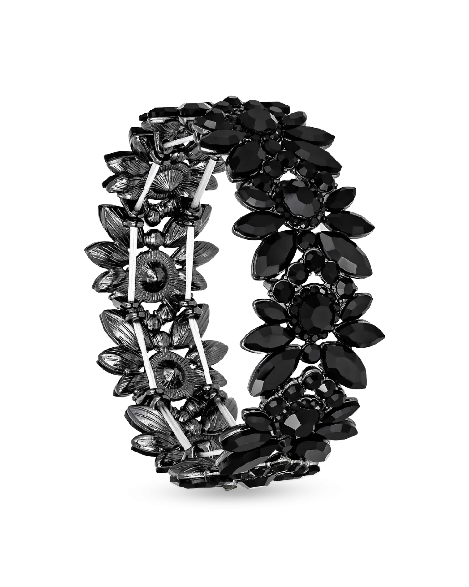 Bijou Brigitte Bracelet - Black Garden Sale