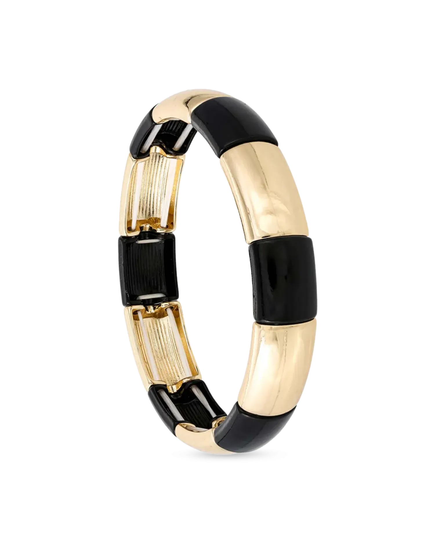 Bijou Brigitte Bracelet - Black Stripes Sale