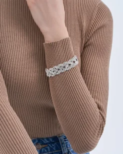 Bijou Brigitte Bracelet - Braided Sparkle Discount