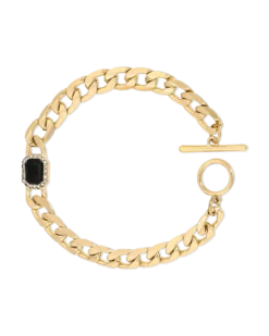 Bijou Brigitte Bracelet - Brilliant Black Best