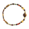 Bijou Brigitte Bracelet - Brown Agate Sale