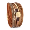Bijou Brigitte Bracelet - Brown Nature Clearance