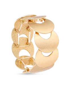 Bijou Brigitte Bracelet - Brushed Gold New