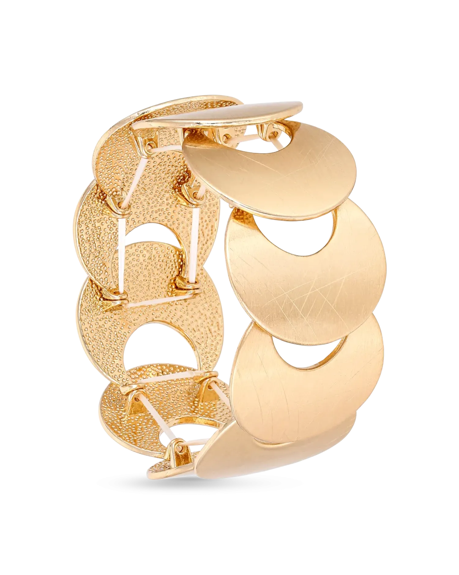 Bijou Brigitte Bracelet - Brushed Gold New