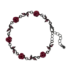 Bijou Brigitte Bracelet - Burgundy Rose Sale