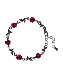 Bijou Brigitte Bracelet - Burgundy Rose Sale