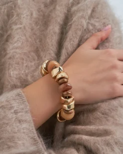 Bijou Brigitte Bracelet - Chunky Caramel Online