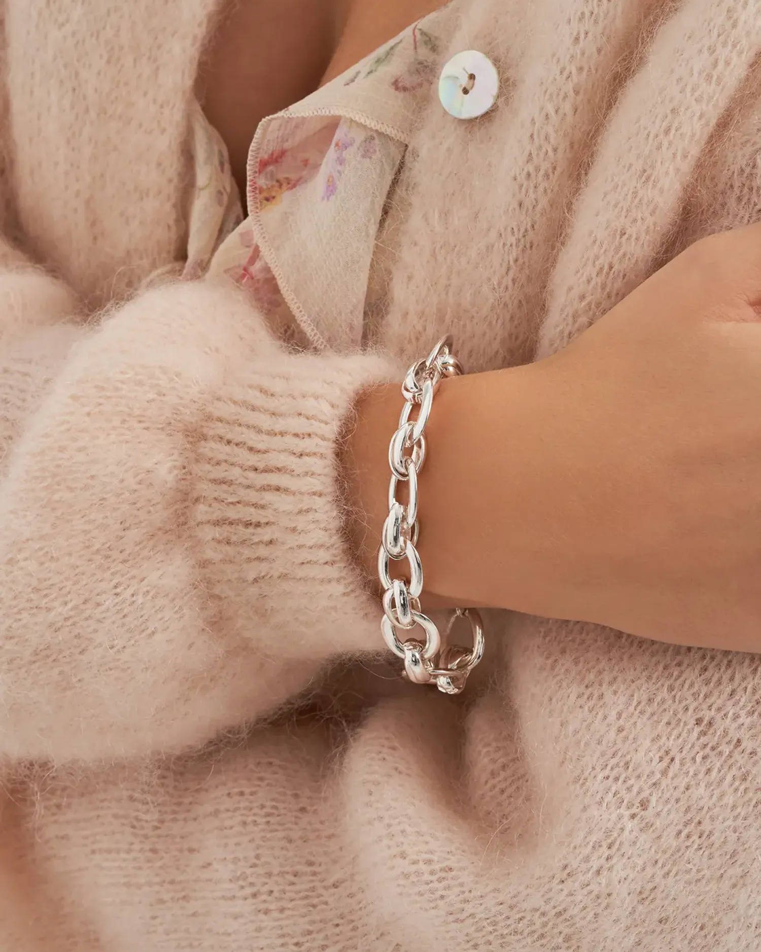 Bijou Brigitte Bracelet - Chunky Chain Best
