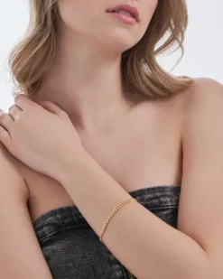 Bijou Brigitte Bracelet - Classy Gold New
