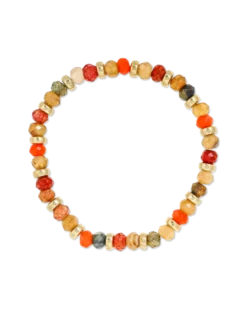 Bijou Brigitte Bracelet - Colorful Agate