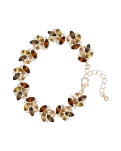 Bijou Brigitte Bracelet - Colorful Leaves Sale