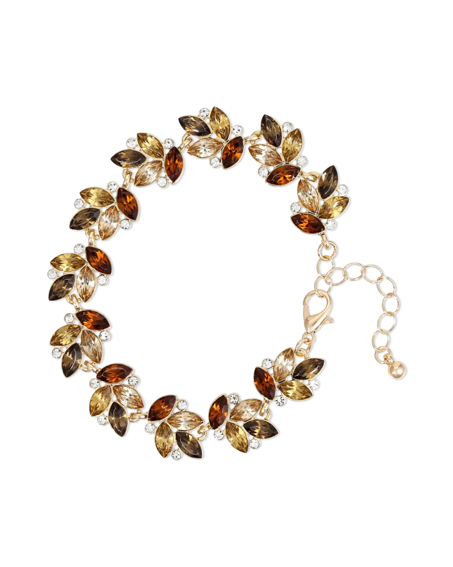 Bijou Brigitte Bracelet - Colorful Leaves Sale