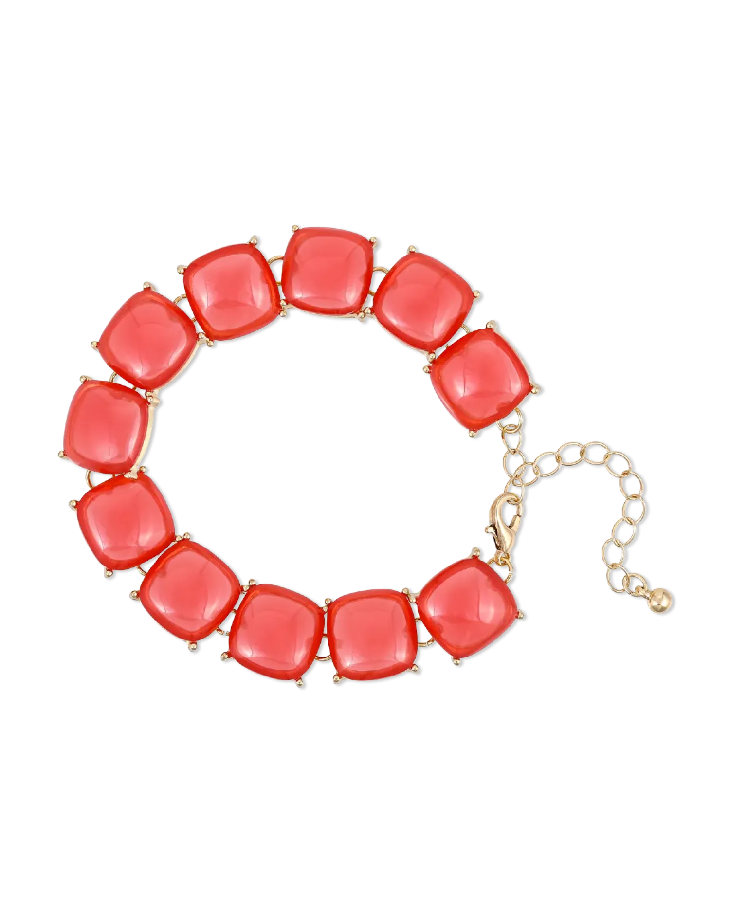 Bijou Brigitte Bracelet - Coral Tears