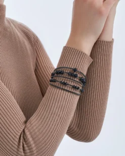 Bijou Brigitte Bracelet - Dark Glitter New