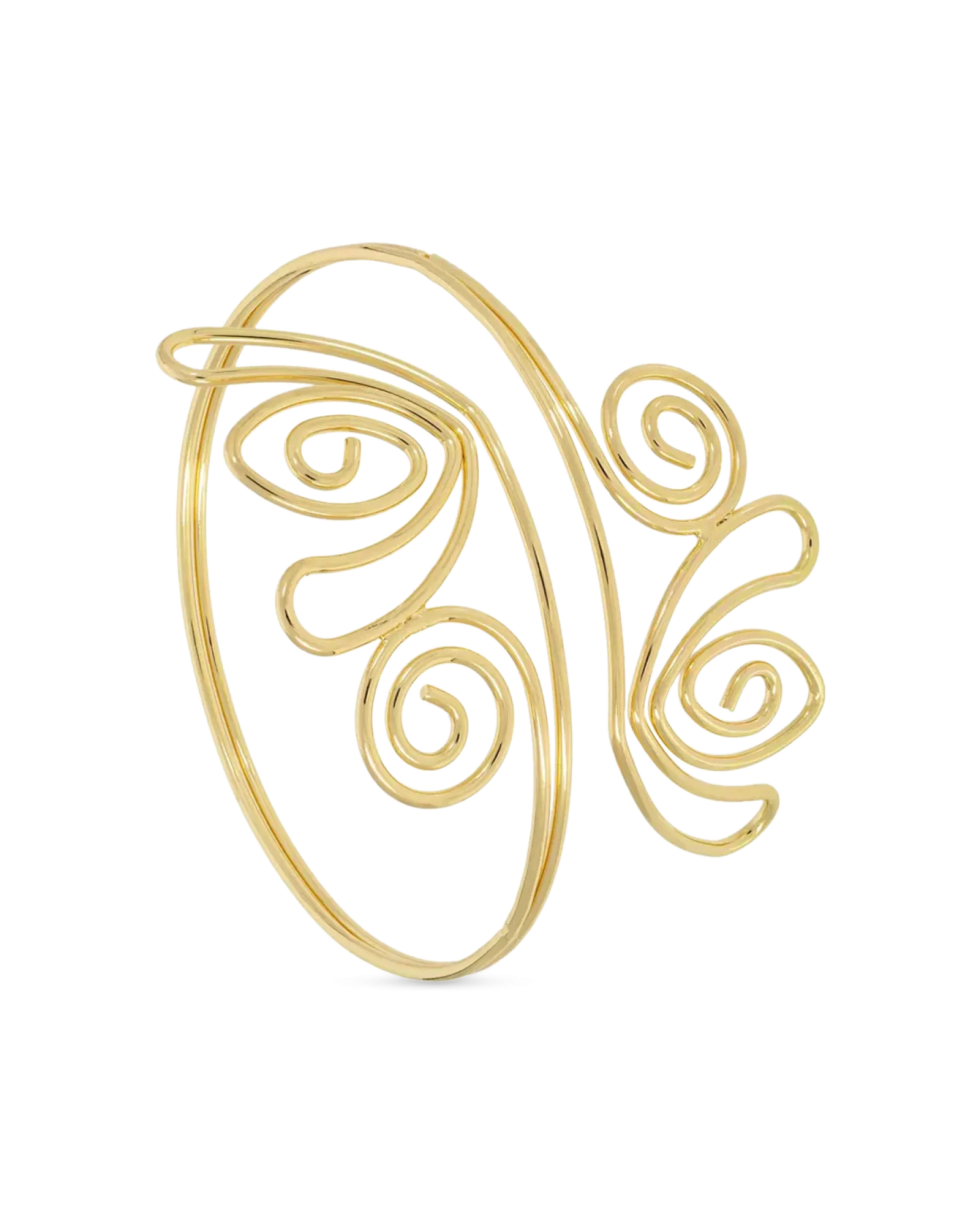 Bijou Brigitte Bracelet de biceps - Golden Squiggle New