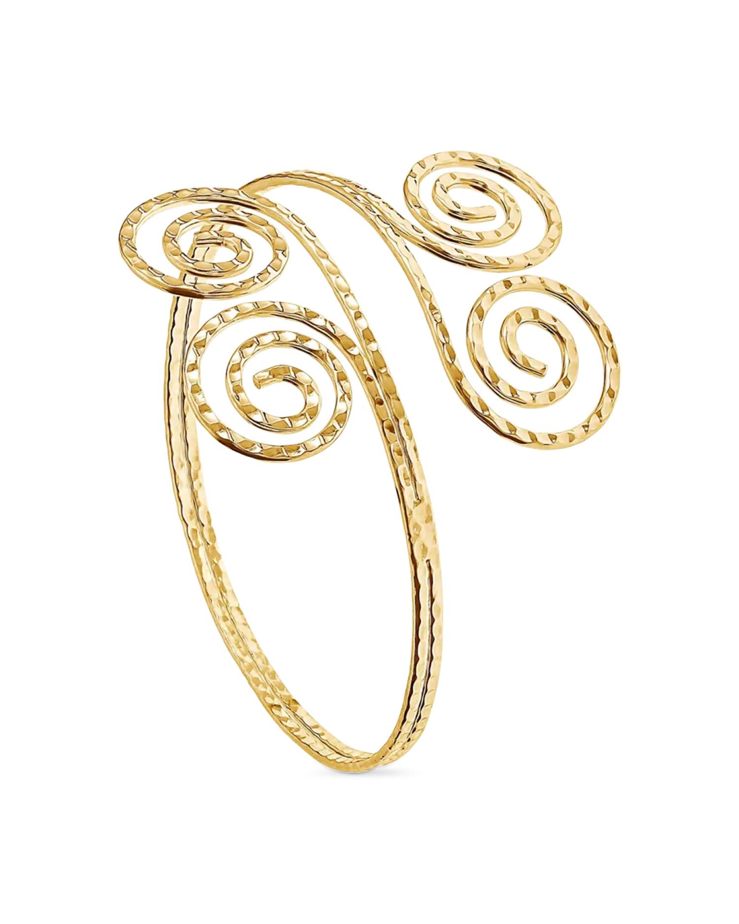 Bijou Brigitte Bracelet de biceps - Golden Swirl Best