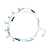 Bijou Brigitte Bracelet de cheville - Blue Beads Best