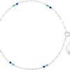 Bijou Brigitte Bracelet de cheville - Blue Sequins Best