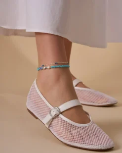 Bijou Brigitte Bracelet de cheville - Blue Sequins Best