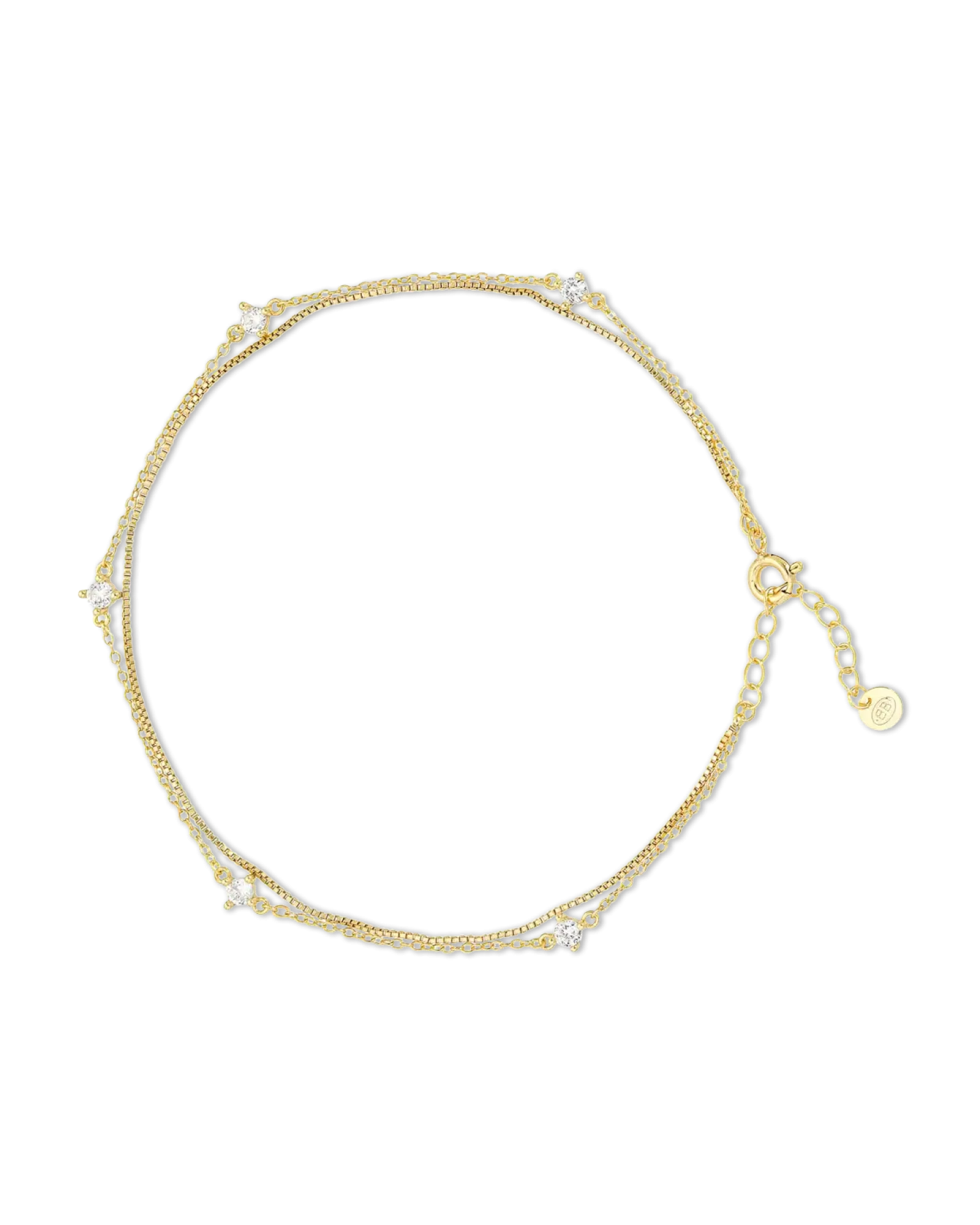 Bijou Brigitte Bracelet de cheville - Delight Zirkonia Sale