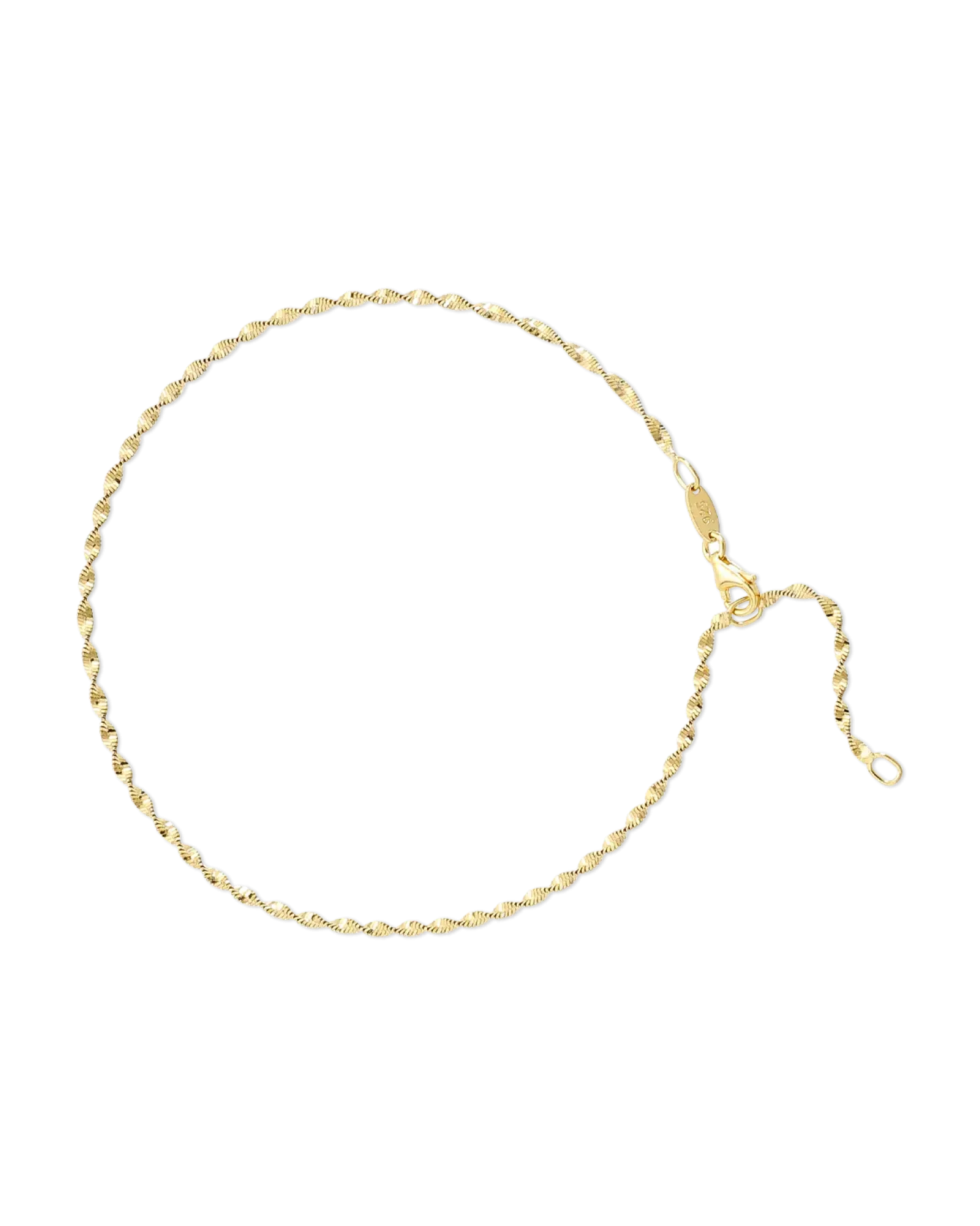 Bijou Brigitte Bracelet de cheville - Golden Chain Discount