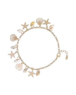 Bijou Brigitte Bracelet de cheville - Real Shells Outlet