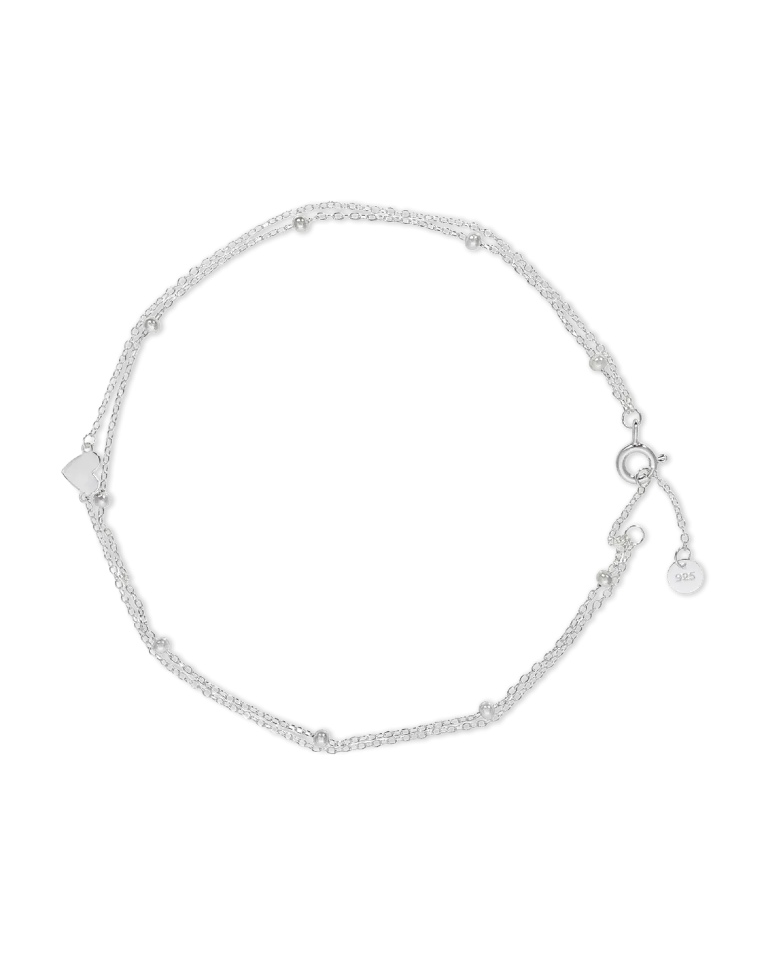 Bijou Brigitte Bracelet de cheville - Simple Heart Hot